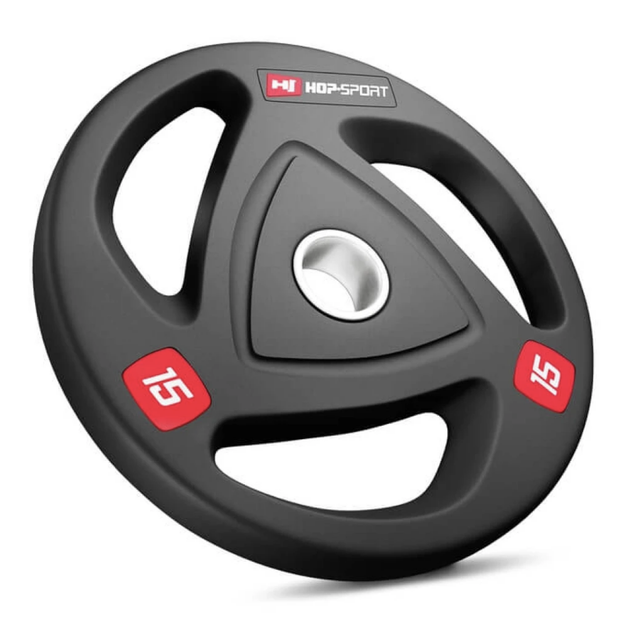 Набір олімпійський Hop-Sport PRO 185кг з грифом 220см - зображення 7