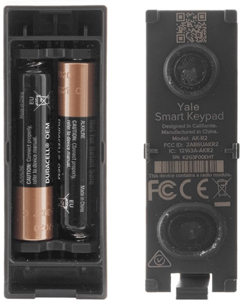 Панель кодова Yale LINUS Keypad, доступ за кодом Black (05/301000/BL) - зображення 5
