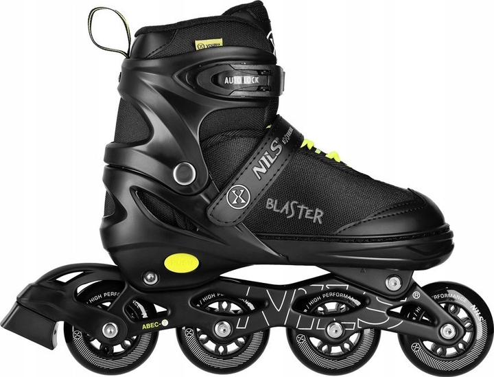 Rolki Nils Extreme Blaster NA18168A 35-38 M Czarne (5907695557107) - obraz 4