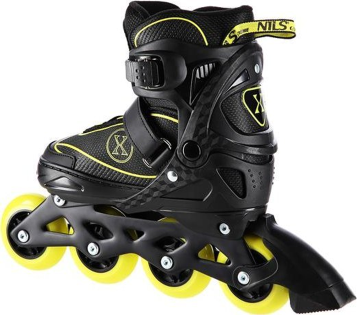Rolki Nils Extreme NA11008 35-38 M Czarne (5907695523645) - obraz 3