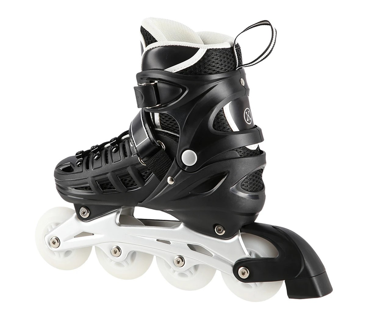Łyżworolki Nils Extreme 4 w 1 NH10905 39-42 L LED Czarne (5907695520125) - obraz 4