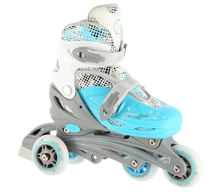 Łyżworolki Nils Extreme 4 w 1 NH18331 31-34 S Niebieski (5907695596403) - obraz 6