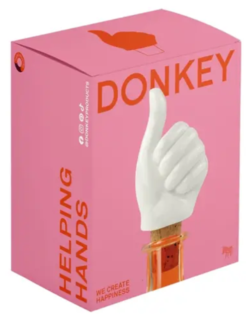 Korek na butelkę Donkey Thumbs Up (4260407137662) - obraz 2