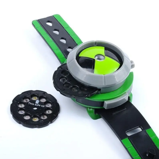 Проекционные наручные часы Bandai Бен Тен Омнитрикс - Ben10 Omnitrix illuminator 24см х 7см х 4см (II) 33755 - изображение 2