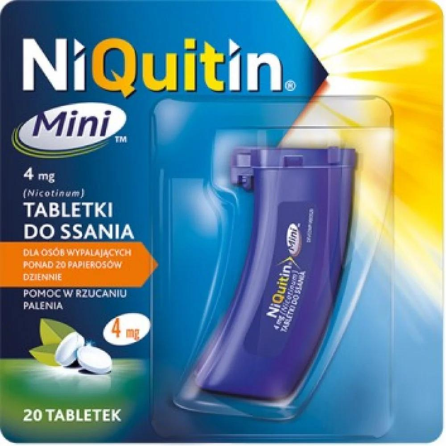 Ніквітін Міні, Niquitin Mini, 4 мг/20 табл - зображення 1