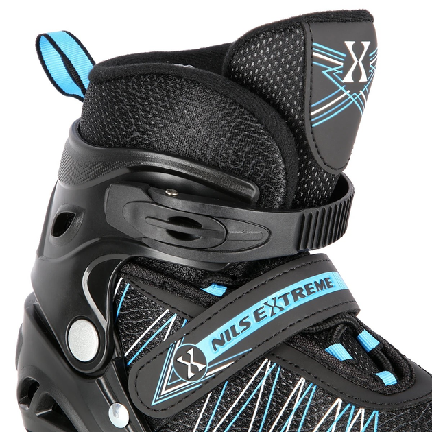 Роликові ковзани Nils Extreme 2 в 1 NH11912 A 31-34 S Чорно-Сині (5907695543056) - зображення 11