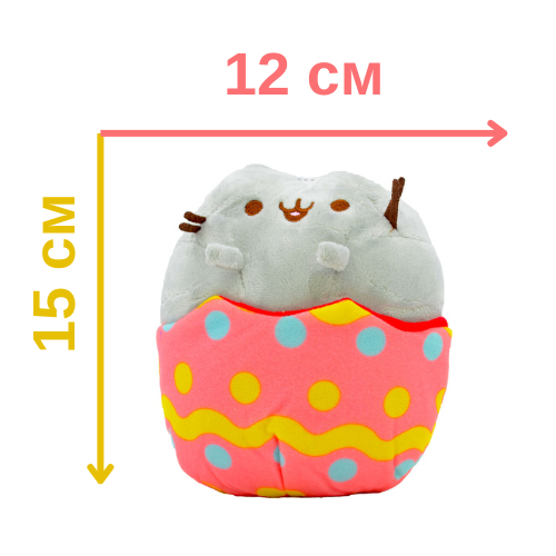 Набор Пенал косметичка детский Pusheen cat 23х11 см Серый и Мягкая игрушка Пушин кэт Кот Яйцо 15х12 см v-12501 - Фото 2 Набор Пенал косметичка детский Pusheen cat 23х11 см Серый и Мягкая игрушка Пушин кэт Кот Яйцо 15х12 см v-12501 - изображение 2
