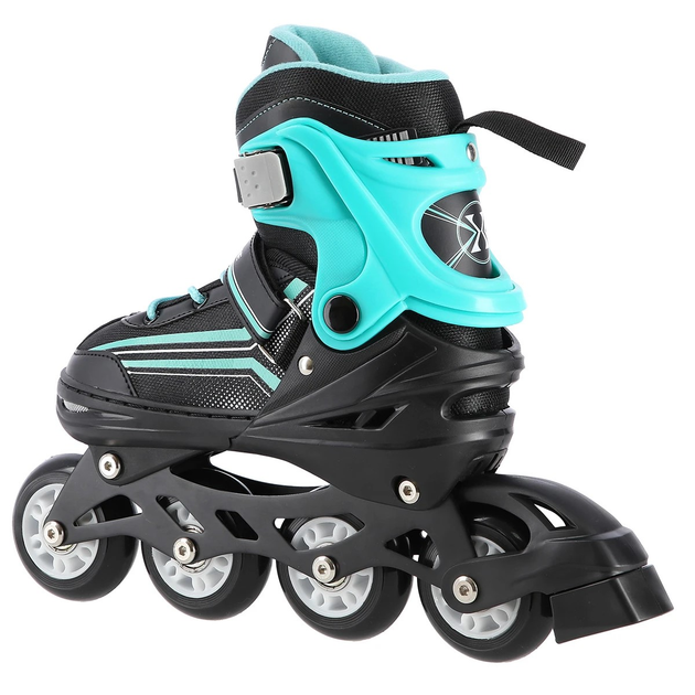 Роликові ковзани Nils Extreme 2 в 1 NH1819039-43 L Чорно-Сині (5907695588705) - зображення 5