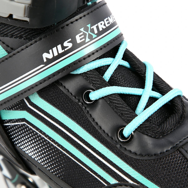 Роликові ковзани Nils Extreme 2 в 1 NH1819039-43 L Чорно-Сині (5907695588705) - зображення 9