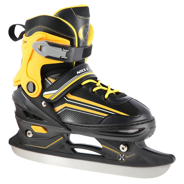 Łyżworolki Nils Extreme 2 w 1 NH18190 34-38 M Czarno-Pomarańczowe (5907695588729) - obraz 5