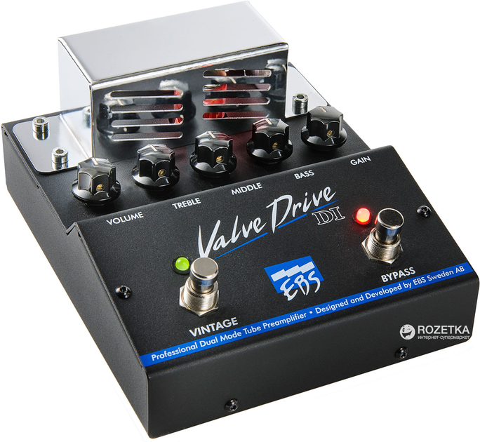 Басовый преамп EBS VDR ValveDrive Tube Preamp (17-13-25-11) – фото ...