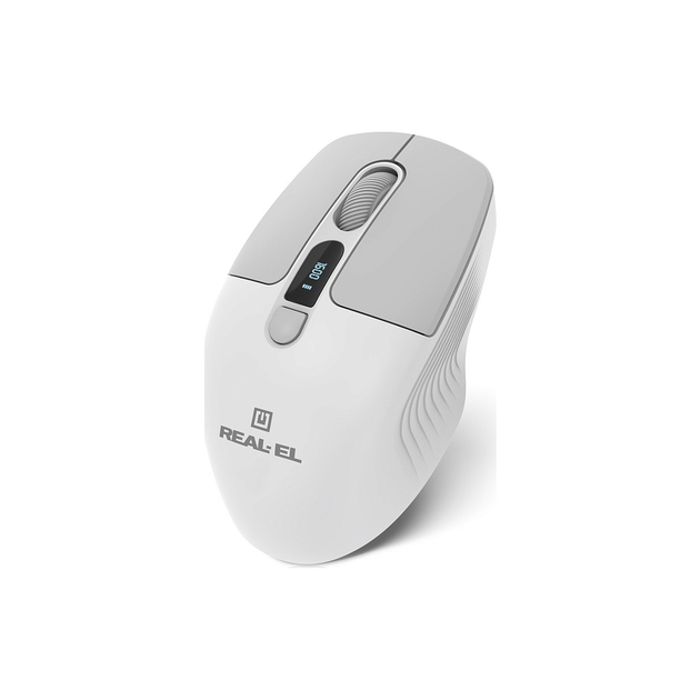 Мышка REAL-EL RM-480W Wireless/Bluetooth White (EL123200050) - изображение 2