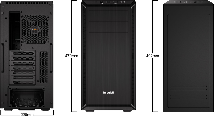 Корпус be quiet! Pure Base 600 Black (BG021) - изображение 2