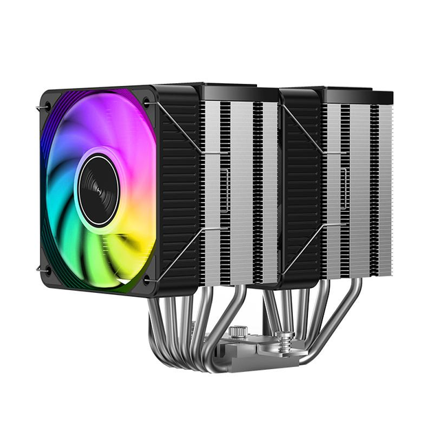 Повітряне охолодження Jiushark JF200 Mini FRGB Black (JF200 Mini FRGB Black) - изображение 2