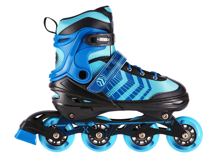 Роликові ковзани Nils Extreme 4 в 1 NH18192A 29-33 S Чорно-Сині (5907695526127) - зображення 3