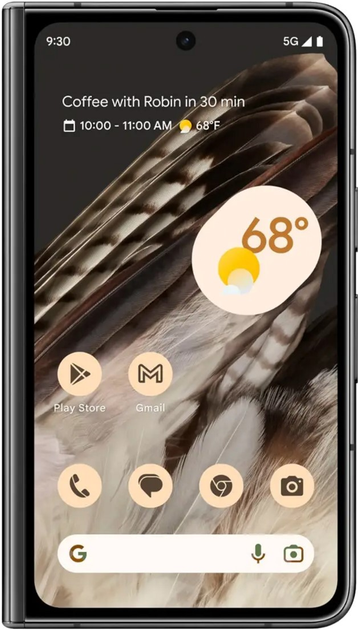 Мобільний телефон Google Pixel Fold 12/256GB Obsidian (GA0441-GB) - зображення 2