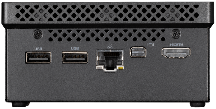 Мини ПК Gigabyte BRIX GB-BMPD-6005 / Intel Pentium N6005 / HDMI / LAN / Wi-Fi 5 / Bluetooth 4.2 / Черный - изображение 5