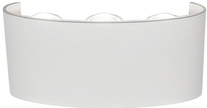 Світильник світлодіодний настінний LUMINARIA LED LINZA SIX 6W Q170 3000K WHITE 220V IP54 - зображення 1