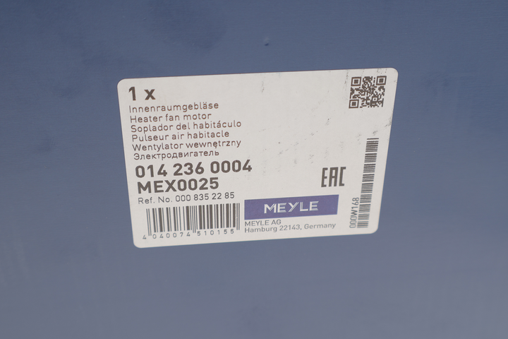 Моторчик пічки MB Sprinter/VW LT 96-06 Meyle (0142360004) - зображення 5