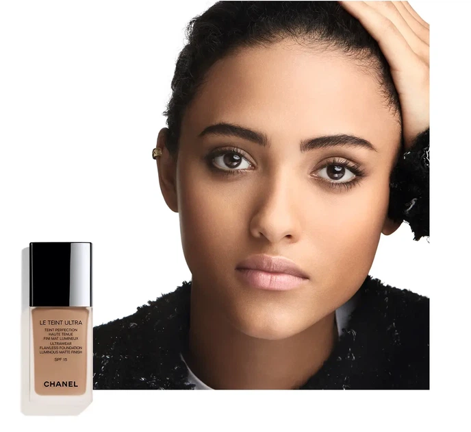 Тональный Флюид Для Лица Chanel Le Teint Ultra Ultrawear Flawless Foundation Luminous Matte Finish 20 Beige 30 Мл - Фото 4 Тональный Флюид Для Лица Chanel Le Teint Ultra Ultrawear Flawless Foundation Luminous Matte Finish 20 Beige 30 Мл - изображение 4
