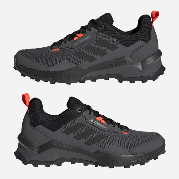 Чоловічі кросівки для туризму з Gore-Tex adidas Terrex AX4 FZ3280 41.5 (UK 7.5) Сірі (4064036051388) - зображення 8