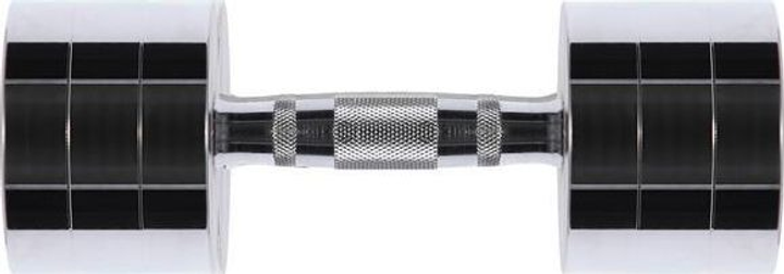 Hantle do ćwiczeń HMS chromowane 2 x 8 kg CHD08 (5907695592412) - obraz 4