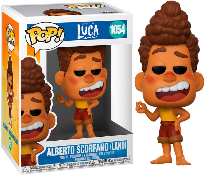 Фігурка Funko Pop! Disney Luca Alberto Land 9 см (889698557634) - зображення 2