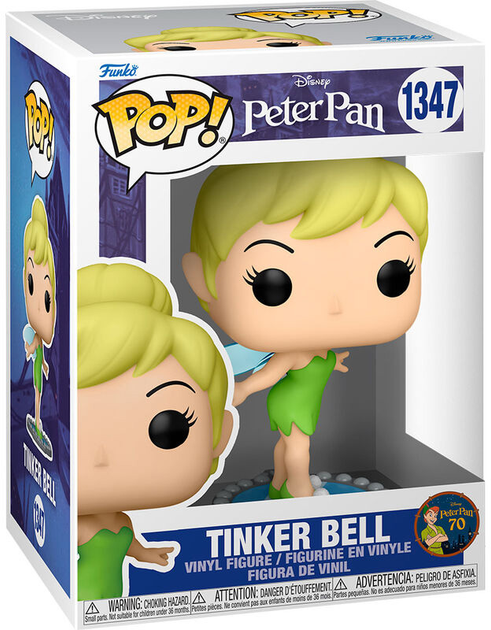 Фігурка Funko Pop! Disney Peter Pan 70th Anniversary Tinker Bell 9 см (889698706995) - зображення 1