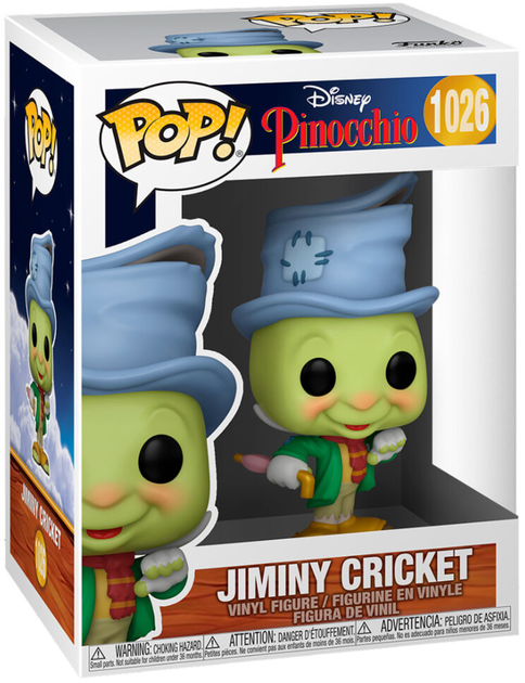 Фігурка Funko Pop! Disney Pinocchio Street Jiminy Cricket 9 см (889698515344) - зображення 1