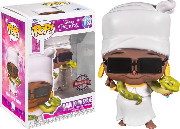 Фігурка Funko Pop! Disney Princess and the Frog Mama Odi Snake Exclusive 9 см (889698623384) - зображення 1