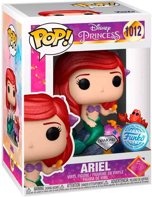 Фігурка Funko Pop! Disney Princess Ariel Exclusive 9 см (889698567831) - зображення 1