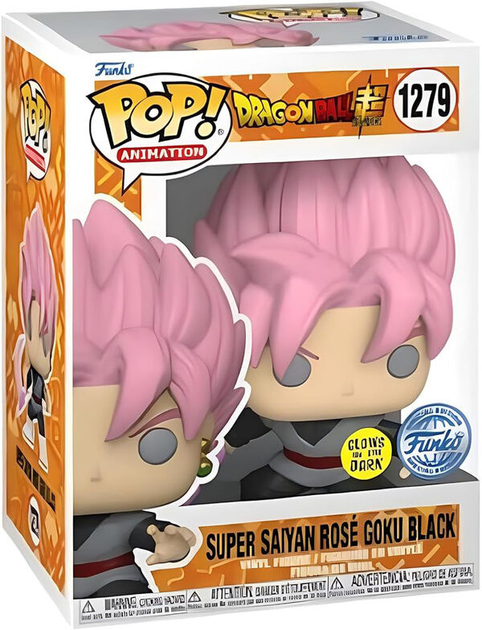 Figurka Funko Pop! Dragon Ball Super Super Saiyan Rose Goku Black Exclusive 9 cm (889698602853) - obraz 1