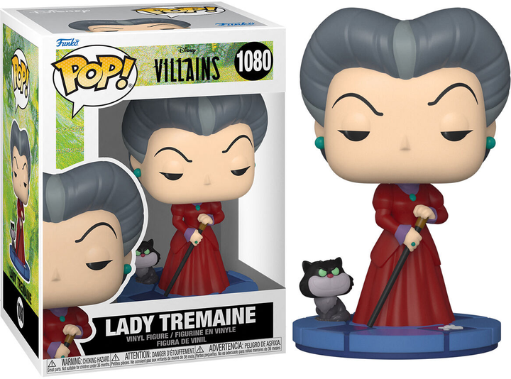 Figurka Funko Pop! Disney Villains Łada Tremaine 9 cm (889698573511) - obraz 2