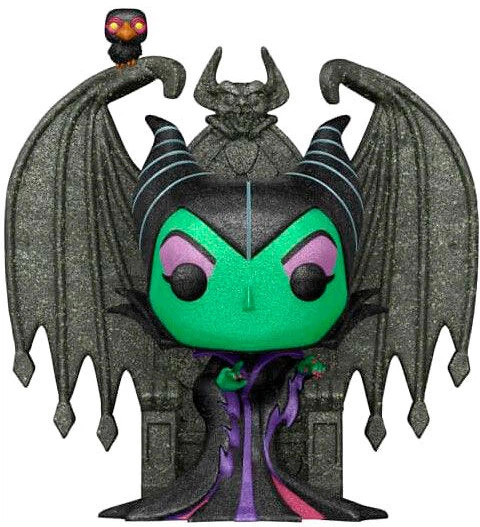 Фігурка Funko Pop! Disney Villains Maleficent on Throne Diamond Exclusive 9 см (889698583923) - зображення 3