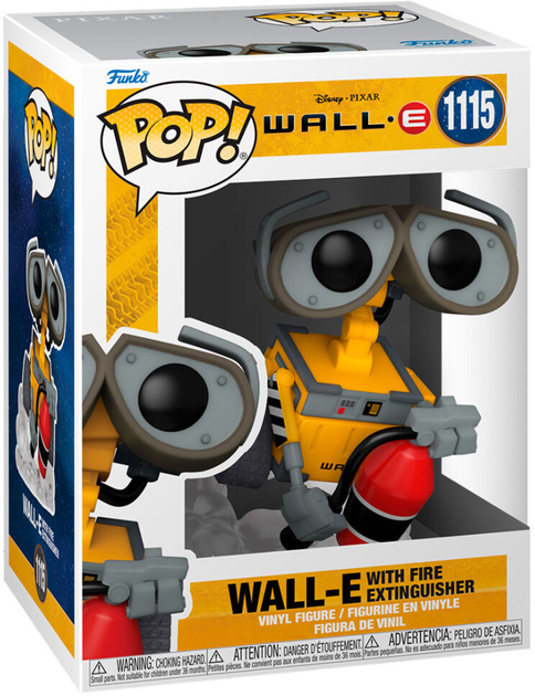 Figurka Funko Pop! Disney Wall-E Wall-E with Fire Extinguisher 9 cm (889698585583) - obraz 1