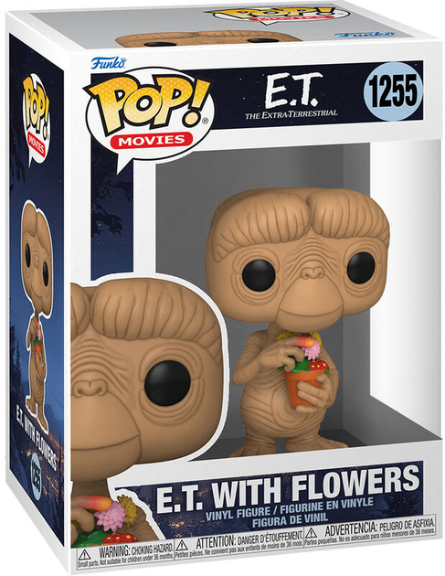 Figurka Funko Pop! The Extra-Terrestrial 40th E.T with Flowers 9 cm (889698639927) - obraz 1