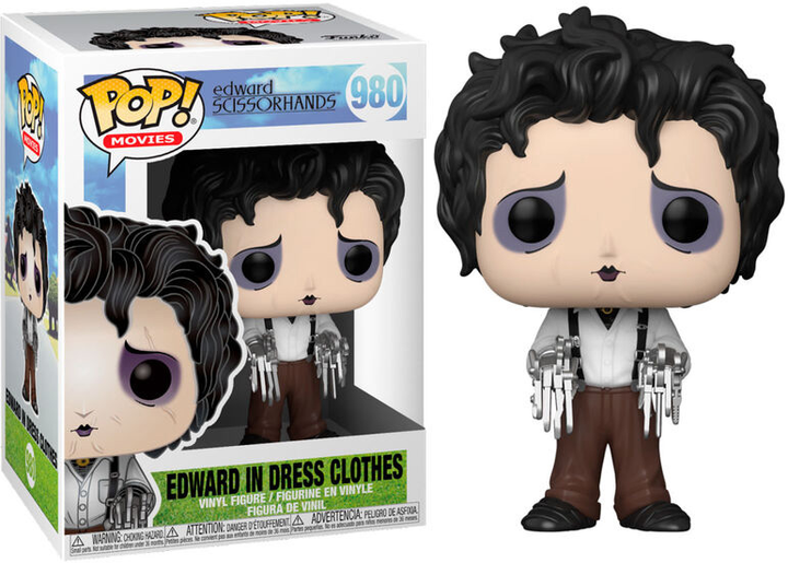 Figurka Funko Pop! Edward Scissorhands Edward in Dress Clothes 9 cm (889698496988) - obraz 2