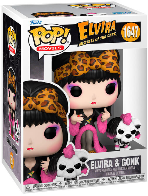 Zestaw figurek Funko Pop! Elvira Mistress of the Dark Elvira & Gonk 2 szt (889698806947) - obraz 1