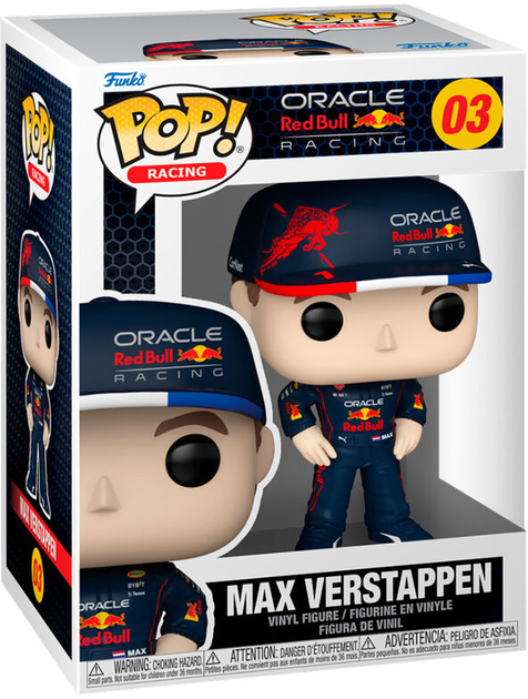 Figurka Funko Pop! Formula 1 Max Verstappen 9 cm (889698722179) - obraz 1