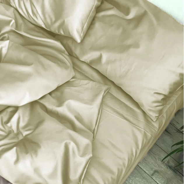 Акція на Наволочка MirSon Light Pro 10-014 Soft yellow Satin 50x70 см від Rozetka