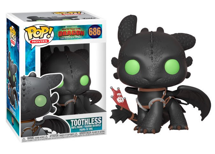 Фігурка Funko Pop! How to Train your Dragon 3 Toothless 9 см (889698363556) - зображення 1