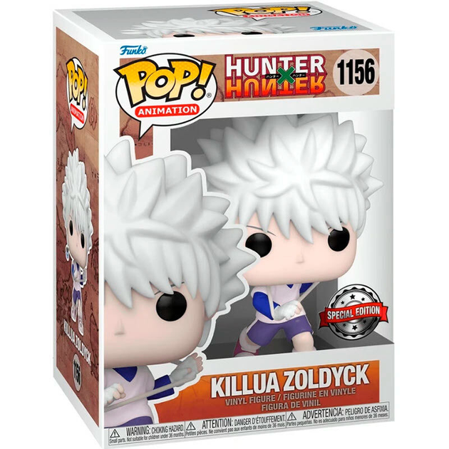 Фігурка Funko Pop! Hunter x Hunter Killua Zoldyck Exclusive 9 см (889698649889) - зображення 2