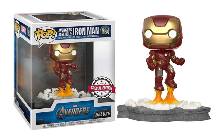 Фігурка Funko Pop! Marvel Avengers Iron Man Assemble Exclusive 9 см (889698456104) - зображення 1