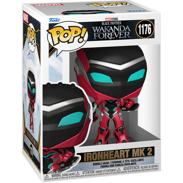 Figurka Funko Pop! Marvel Black Panther Wakanda Forever Ironheart MK2 9 cm (889698667173) - obraz 2