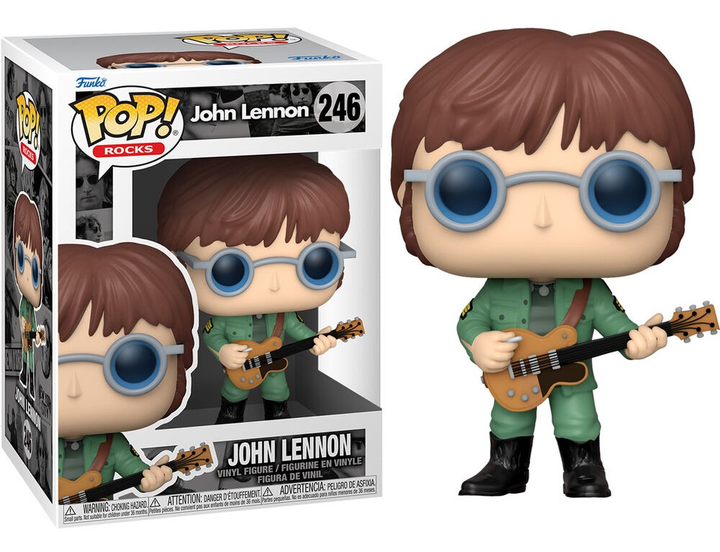 Фігурка Funko Pop! John Lennon Military Jacket 9 см (889698557870) - зображення 1