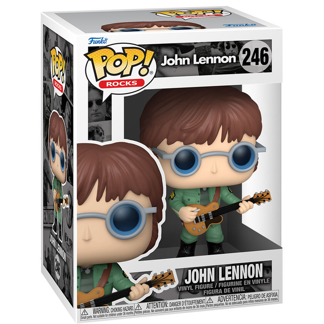 Фігурка Funko Pop! John Lennon Military Jacket 9 см (889698557870) - зображення 2