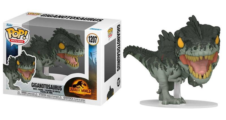 Figurka Funko Pop! Jurassic World 3 Giganotosaurus 9 cm (889698552943) - obraz 1