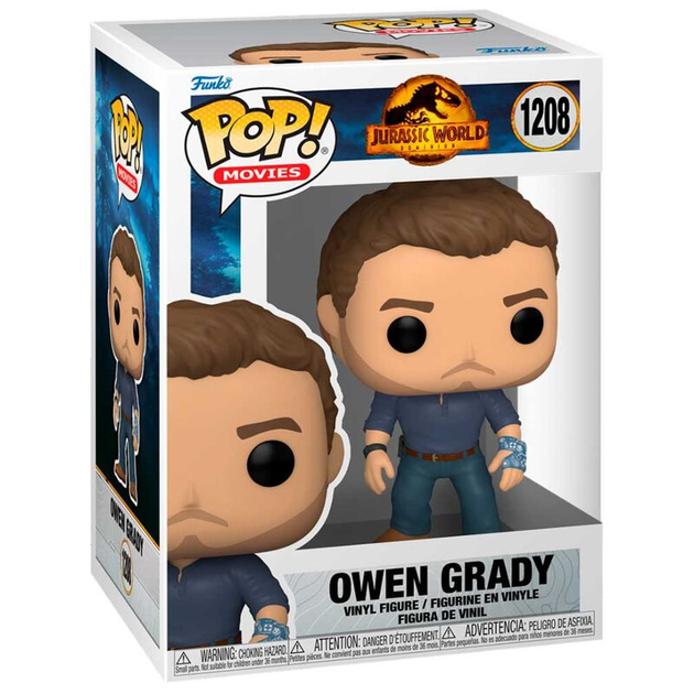 Фігурка Funko Pop! Jurassic World 3 Owen Grady 9 см (889698552950) - зображення 2