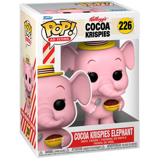 Фігурка Funko Pop! Kelloggs Cocoa Krispies Elephant 9 см (889698753586) - зображення 2