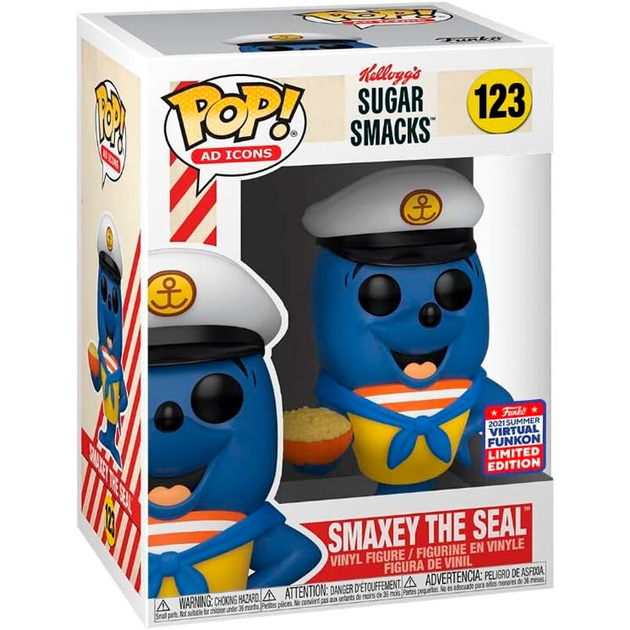 Фігурка Funko Pop! Kellogg's Sugar Smacks Smaxey the Seal Exclusive 9 см (889698555562) - зображення 2